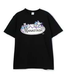 MANASTASH(マナスタッシュ)/MANASTASH/マナスタッシュ/BENLAMB ORIGINAL LOGO TEE/ロゴTシャツ/ブラック