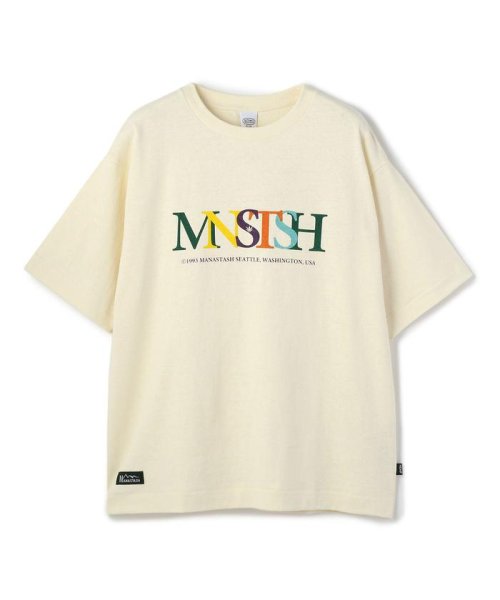 MANASTASH(マナスタッシュ)/MANASTASH/マナスタッシュ/HEMP TEE W－OA/ヘンプティーW－OA　Tシャツ/ナチュラル4