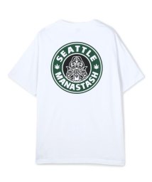 MANASTASH(マナスタッシュ)/MANASTASH/マナスタッシュ/CAFE TEE/グラフィックTシャツ/ホワイト