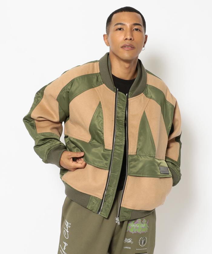 LIBERE リベーレ /MA－1 JACKET / KHAKI/ユニセックス(504809429