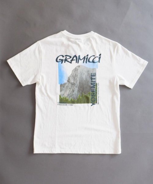 BEAVER(ビーバー)/GRAMICCI/グラミチ　DAWN WALL TEE ドーンウォールティー G2SU－T010/ホワイト