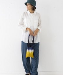 MAISON mou(メゾンムー)/【SUBLIME/サブライム】TIEDYE HAMMOCK BAG S タイダイハンモックバッグ S/ネイビー