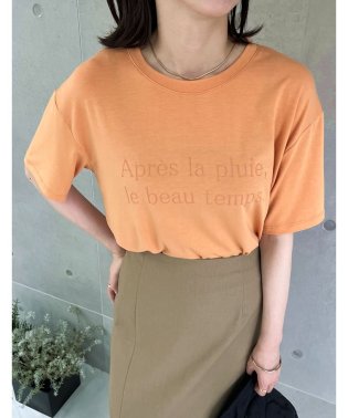 Re:EDIT/接触冷感とろみロゴTシャツ/504793573