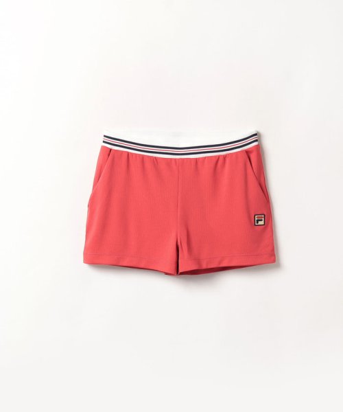 FILA（ZETT Ladies）(フィラ（ゼット　レディース）)/【セットアップ対応商品】ショートパンツ/レッド