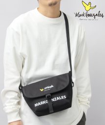 Mark Gonzales/What it isNt ART BY MARKGONZALES / マークゴンザレス / ロゴプリント フラップミニショルダー / ミニメッセンジャー/504810710