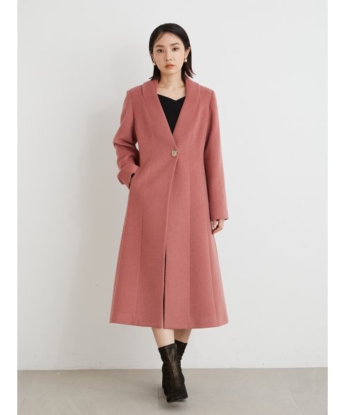 Web限定サイズ チェスターコート リリー ブラウン Lily Brown Magaseek