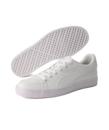 PUMA(PUMA)/ユニセックス プーマ V コート バルク スニーカー/PUMAWHITE-PUMAWHITE