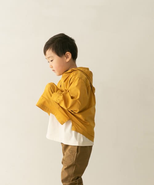 URBAN RESEARCH DOORS（Kids）(アーバンリサーチドアーズ（キッズ）)/アノラックフーディ(KIDS)/イエロー