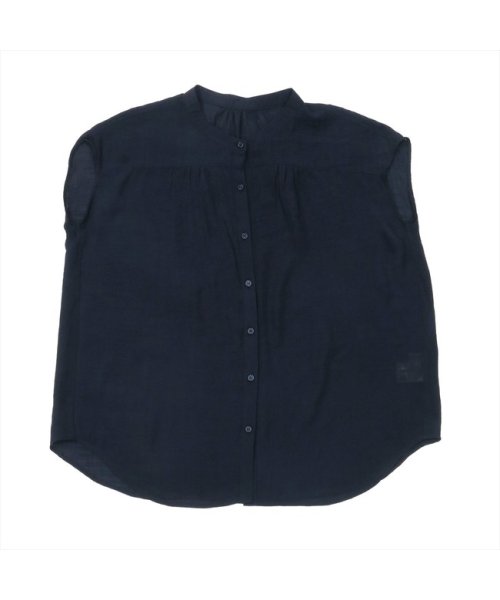 フレンチスリーブ 前開きブラウス ネイビー系 Tokyo Shirts Tokyo Shirts Magaseek フレンチスリーブ 前開きブラウス ネイビー系 Tokyo Shirts Tokyo Shirts Magaseek