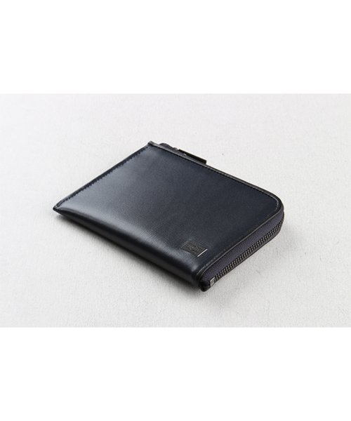 ポーター プリュム ウォレット 179－03869 吉田カバン 財布 二つ折り財布 薄型 本革 レザー L字ファスナー メンズ レディース PORTER ポーター プリュム PORTER PLUME コンビネーション鞣し