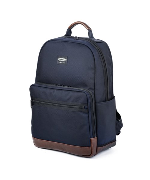 ワンダーバゲージ グッドマンズ リュック ビジネス A4 PC収納 バリスタ―ナイロン 本革 日本製 ブランド WONDER BAGGAGE WB－G－032 BAGGAGE