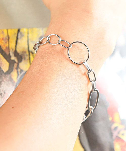 セール チェーンブレスレット ブレスレット メンズ チェーン マルチチェーン 太め シルバー アクセサリー ラグスタイル Luxstyle Magaseek