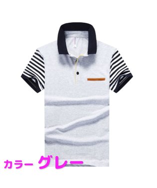 MOWMOW FASHION/ポロシャツ メンズ 半袖 ゴルフウェア POLO ポケット 鹿の子 綿 夏物 春物 涼しい スポーツ 襟付き 父の日 プレゼント/504813299