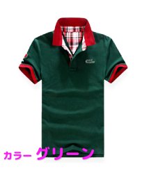 MOWMOW FASHION/ポロシャツ メンズ 半袖 ゴルフウェア POLO チェック 鹿の子 綿 夏物 春物 涼しい スポーツ 襟付き 父の日 プレゼント/504813300