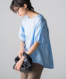 MAYSON GREY(メイソングレイ)/パフスリーブTシャツ≪洗濯機で洗える≫/ブルー