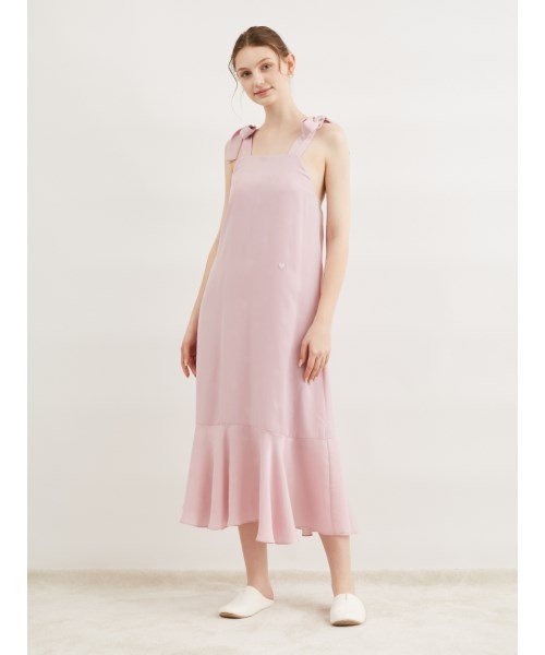 Pink ハートサテンワンピース Gelato Pique Gelato Pique Magaseek