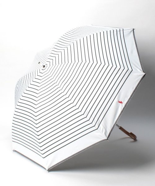 POLO RALPH LAUREN(umbrella)(ポロラルフローレン（傘）)/晴雨兼用日傘 ”ワンポイント”/ホワイト