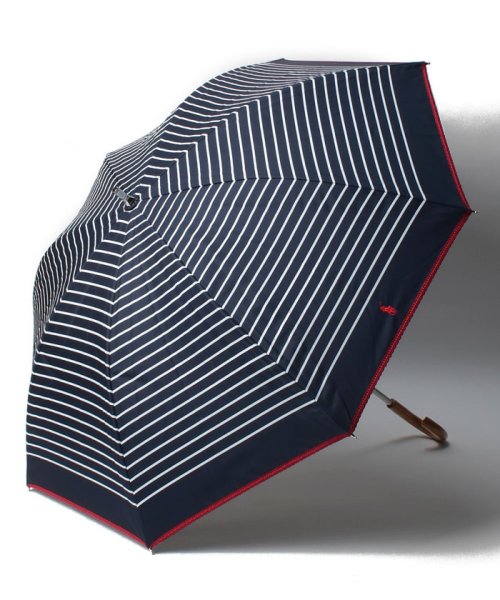 POLO RALPH LAUREN(umbrella)(ポロラルフローレン（傘）)/晴雨兼用日傘 ”ワンポイント”/ディープブルー