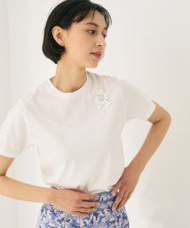 ANAYI(アナイ)/バイオスムースポイント刺繍プルオーバー/ホワイト