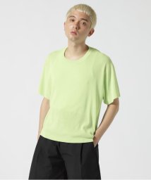 GARDEN(ガーデン)/crepuscule /クレプスキュール/Exclusive Knit Tee/別注ニットティー/GREEN