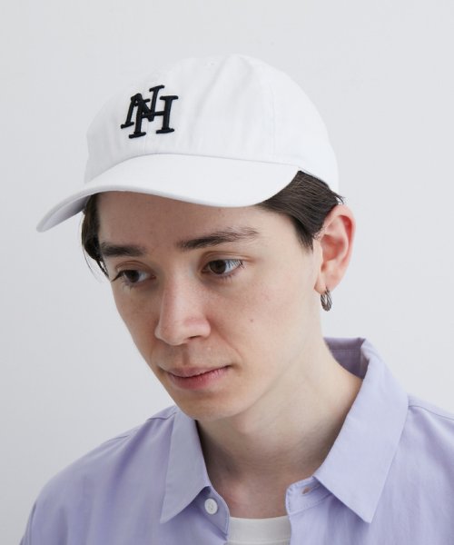 JUNRed(ジュンレッド)/NEW HATTANロゴCAP/ホワイト（10）