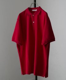 URBAN RESEARCH(アーバンリサーチ)/『別注』Scye×URBAN RESEARCH　EMB BIG ポロシャツ/RED
