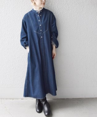 SHIPS any WOMEN/《追加予約》SHIPS any:〈ウォッシャブル〉デニム ブザム シャツ ワンピース［SHIPS any DENIM］/504817282