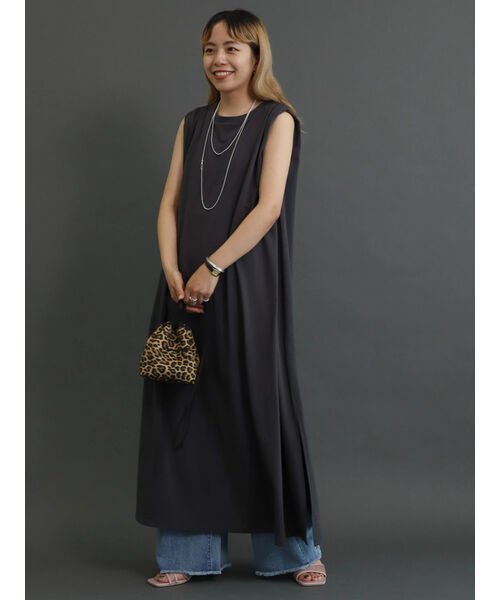 セール ショルダータックノースリーブワンピース アメリカンホリック American Holic Magaseek
