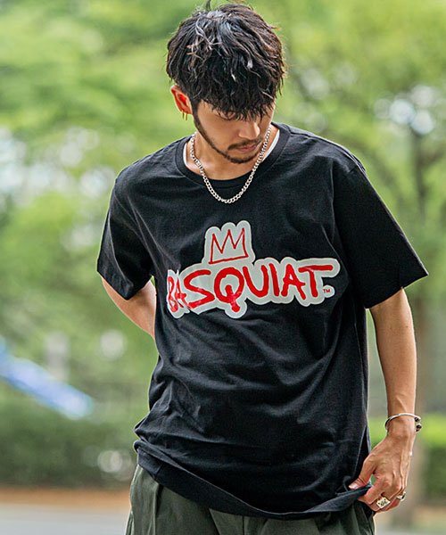 セール】REASON Basquiat Tee Tシャツ メンズ ブランド オシャレ トップス インナー カットソー 半袖 クルーネック ロゴ プリント バスキア コラ(504819276) エスビーセレクト(SB Select) MAGASEEK プーマ トップス Tシャツ スポーツ Mサイズ グリーン ロゴ プリント 半袖