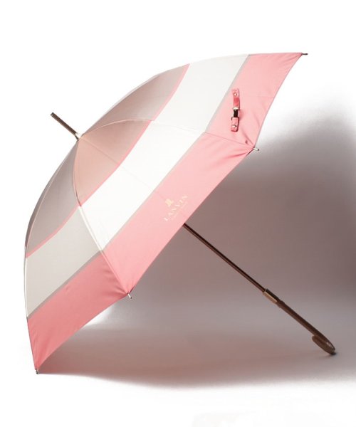 LANVIN Collection(umbrella)(ランバンコレクション（傘）)/LANVIN COLLECTION（ランバンコレクション） 傘【先染めツイル】/レッド
