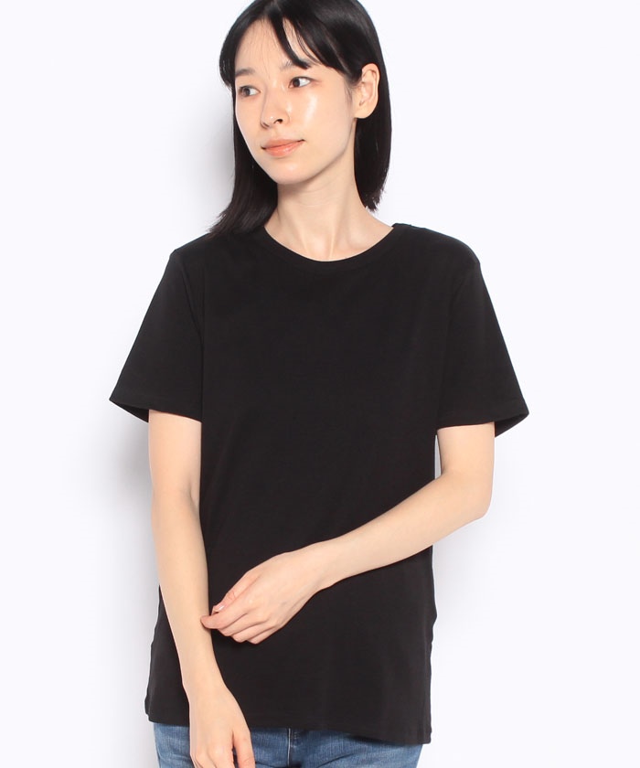 FemmeFEMALE】クルーネック半袖Ｔシャツ(504539179) | プチバトー