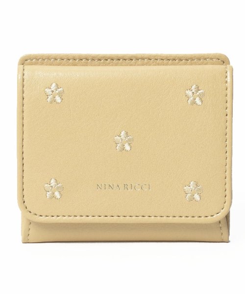 NINA RICCI(ニナリッチ（ウォレット）)/コンパクト財布【タマラパース】/イエロー