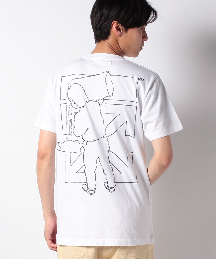 off-white ロゴTシャツ