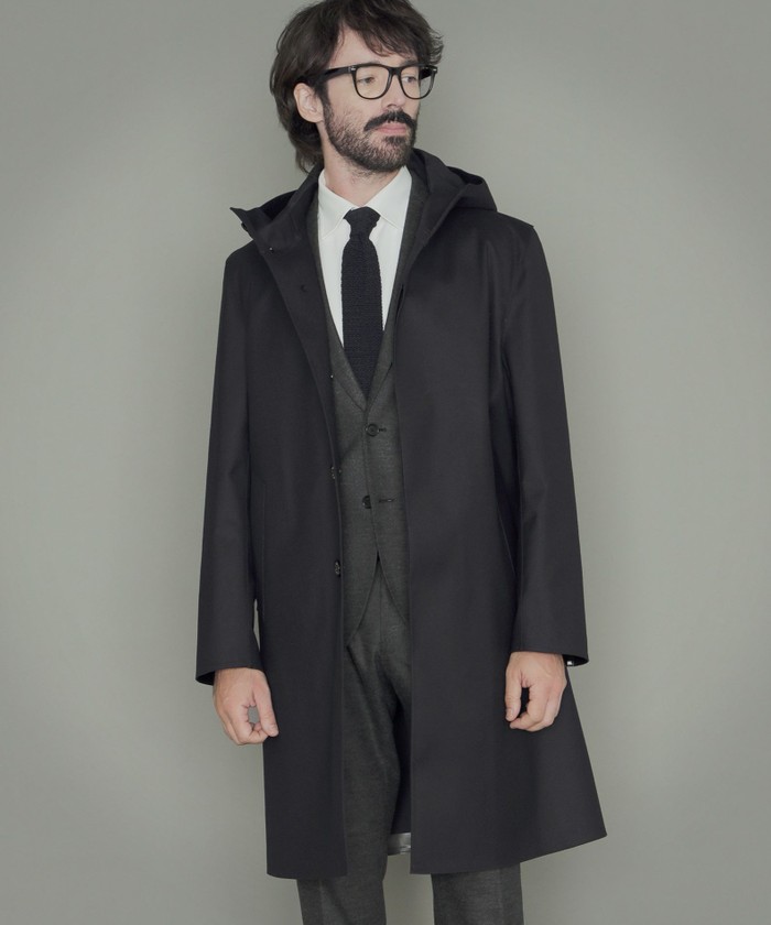 MACKINTOSH】【DUNKELD HOOD】ゴム引きウールフーデッドコート ...