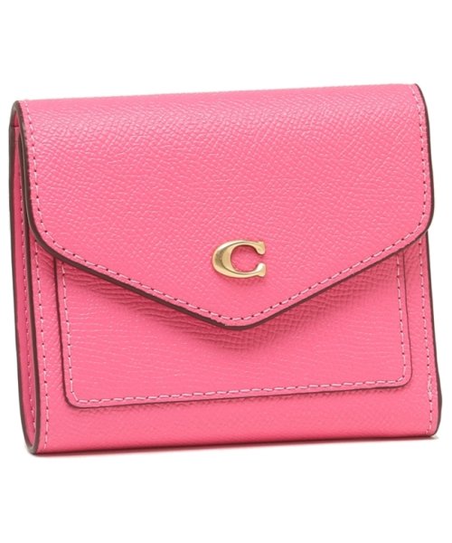 セール コーチ 二つ折り財布 ウィン ミニ財布 ピンク レディース Coach C2328 B4qdv コーチ Coach Magaseek