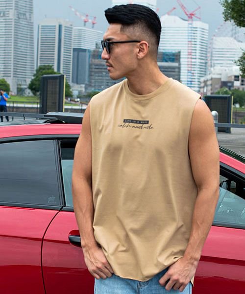 Cavaria スケーターガールイラストビッグノースリーブtシャツ ノースリーブ メンズ ブランド オシャレ タンクトップ 大きいサイズ プリント フォト スケ キャバリア Cavaria Magaseek Cavaria スケーターガールイラストビッグノースリーブtシャツ ノースリーブ メンズ ブランド オシャレ タンクトップ 大きいサイズ プリント フォト スケ キャバリア Cavaria Magaseek