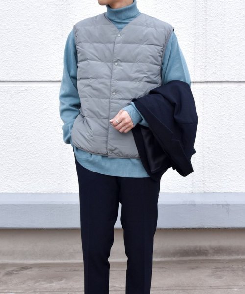 Ships Any別注 Taion リバーシブル ステッチレス インナー ダウンベスト シップス エニィ メンズ Ships Any Mens Magaseek Ships Any別注 Taion リバーシブル ステッチレス インナー ダウンベスト シップス エニィ メンズ Ships Any Mens Magaseek