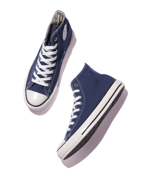 VIS(ビス)/【WEB限定】【CONVERSE】ALL STAR US COLORS HI/ネイビー（40）