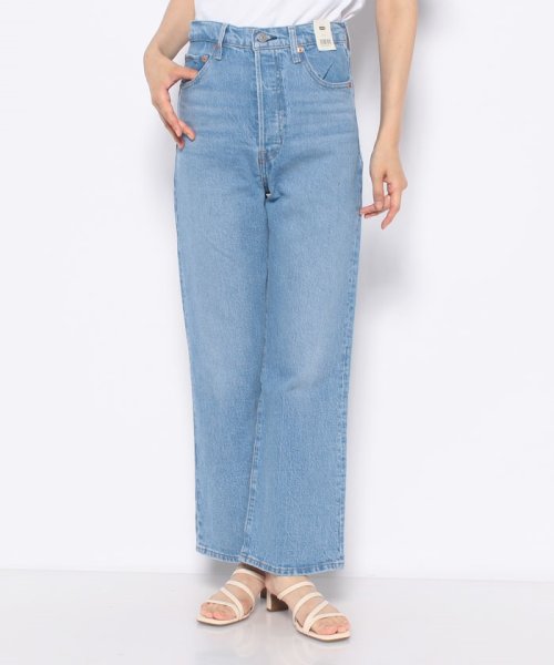 LEVI’S OUTLET(リーバイスアウトレット)/RIBCAGE CROP BOOT JAZZ AWAY/インディゴブルー