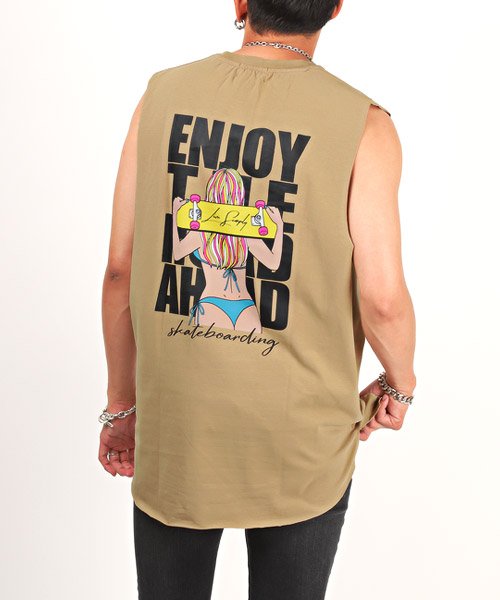 セール ガールイラストバックプリントカットオフノースリーブtシャツ ノースリーブ Tシャツ メンズ ロゴ サーフガール カットオフ ラグスタイル Luxstyle Magaseek セール ガールイラストバックプリントカットオフノースリーブtシャツ ノースリーブ Tシャツ メンズ ロゴ サーフガール カットオフ ラグスタイル Luxstyle Magaseek