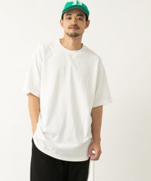 coca(コカ)/ビッグシルエットテールカットTシャツ/WHITE