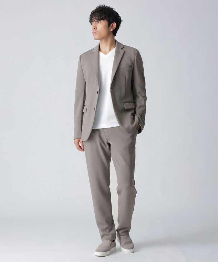 【新品未使用】EPoca Uomo スラックス ➕紺色2枚パンツ 新品未使用】EPoca Uomo スラックス ➕紺色2枚パンツ 新品未使用