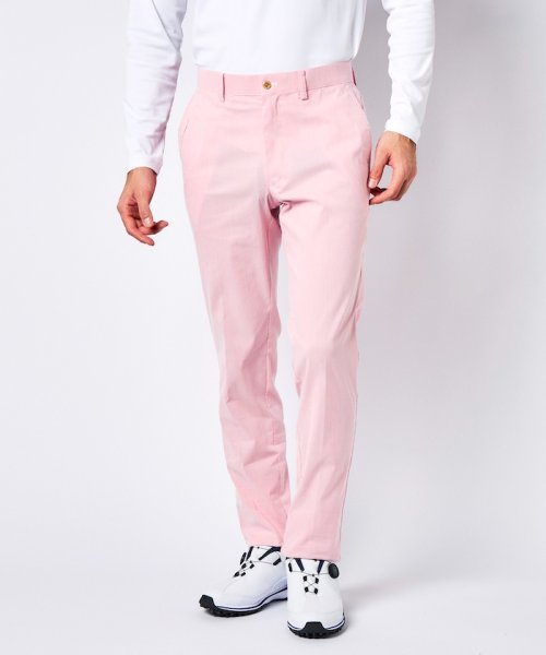 Munsingwear(マンシングウェア)/SUNSCREENコードレーンピケストレッチパンツ【アウトレット】/ピンク