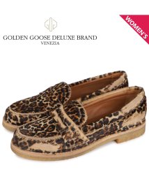 GOLDEN GOOSE/ゴールデングース Golden Goose コインローファー ジェリー モカシーノ レディース JERRY MOCASSINO レオパード W268－2982/504823897