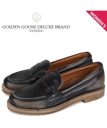 GOLDEN GOOSE/ゴールデングース Golden Goose コインローファー ジェリー モカシーノ レディース JERRY MOCASSINO ブラック 黒 W268－2985/504823898