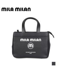 mila milan(ミラ　ミラン)/mila milan ミラ・ミラン トートバッグ ハンドバッグ コルソ メンズ レディース 撥水 CORSO MINI TOTE BAG ブラック ホワイト 黒/ブラック
