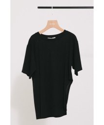 BLACK BY MOUSSY(ブラックバイマウジー)/GRECIOUS COOL slit t－shirt/BLK