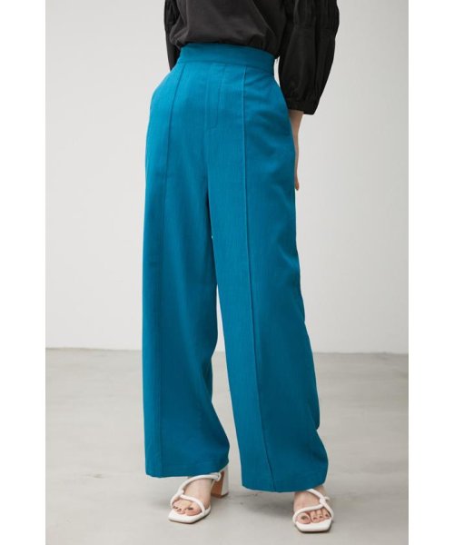AZUL by moussy(アズールバイマウジー)/LINEN TOUCH COLOR PANTS/BLU