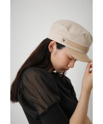 AZUL by moussy(アズールバイマウジー)/CONTRAST CASQUETTE/L/BEG1