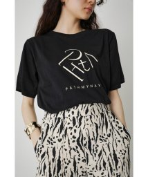 AZUL by moussy(アズールバイマウジー)/PATH MOTIF TEE/BLK